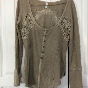 Free people long sleeve top
